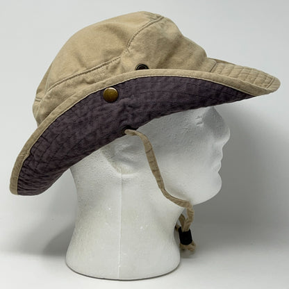 Duluth Trading Co Boonie Hat Bush Booney Bucket Fishing Garden Beige XL X-Large