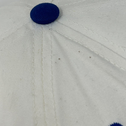 Vintage 90s MLB What A Game Youth Hat Baseball Cap Logo Kids Boys Snapback White