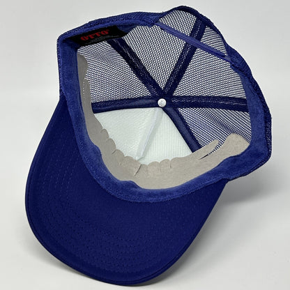 Viola Brands Worldwide Trucker Hat Cap Purple Cannabis Weed Marijuana Snapback