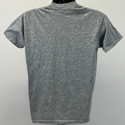 Vintage Alcatraz Swim Team T Shirt Mens L Large Gray 80s Penitentiary Prison