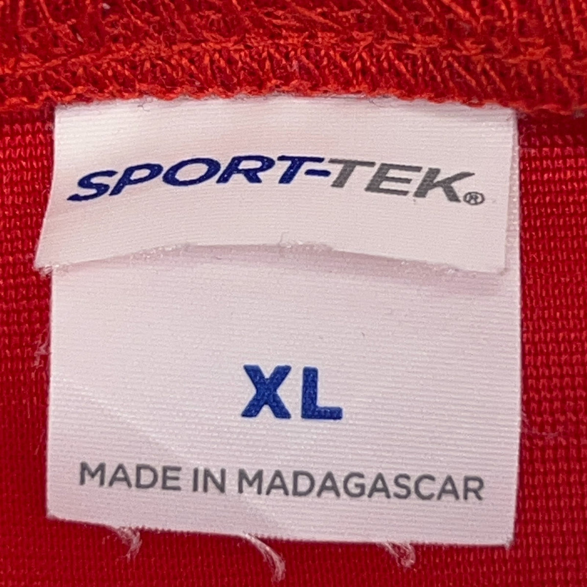 Captain Morgan Rum Football Jersey XL X-Large Red 00 Promo Advertising Sport-Tek - Neon Vintage