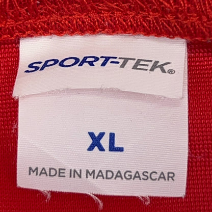 Captain Morgan Rum Football Jersey XL X-Large Red 00 Promo Advertising Sport-Tek - Neon Vintage