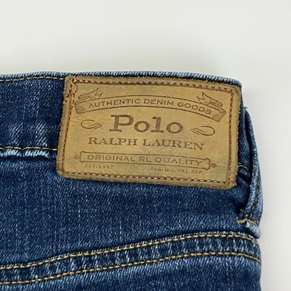 Polo Ralph Lauren Hamilton Denim Jeans Relaxed Fit Straight Stretch Blue 50x31