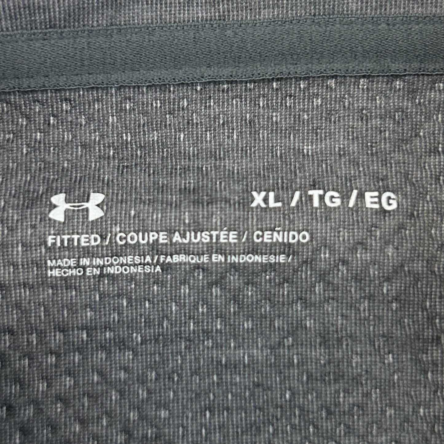 2019 NCAA Final Four Vest College Basketball Under Armour Fitted Gray L Large