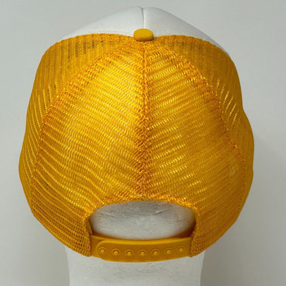 Colorado Draft Horse Association Vintage Trucker Hat Baseball Cap Yellow Mesh