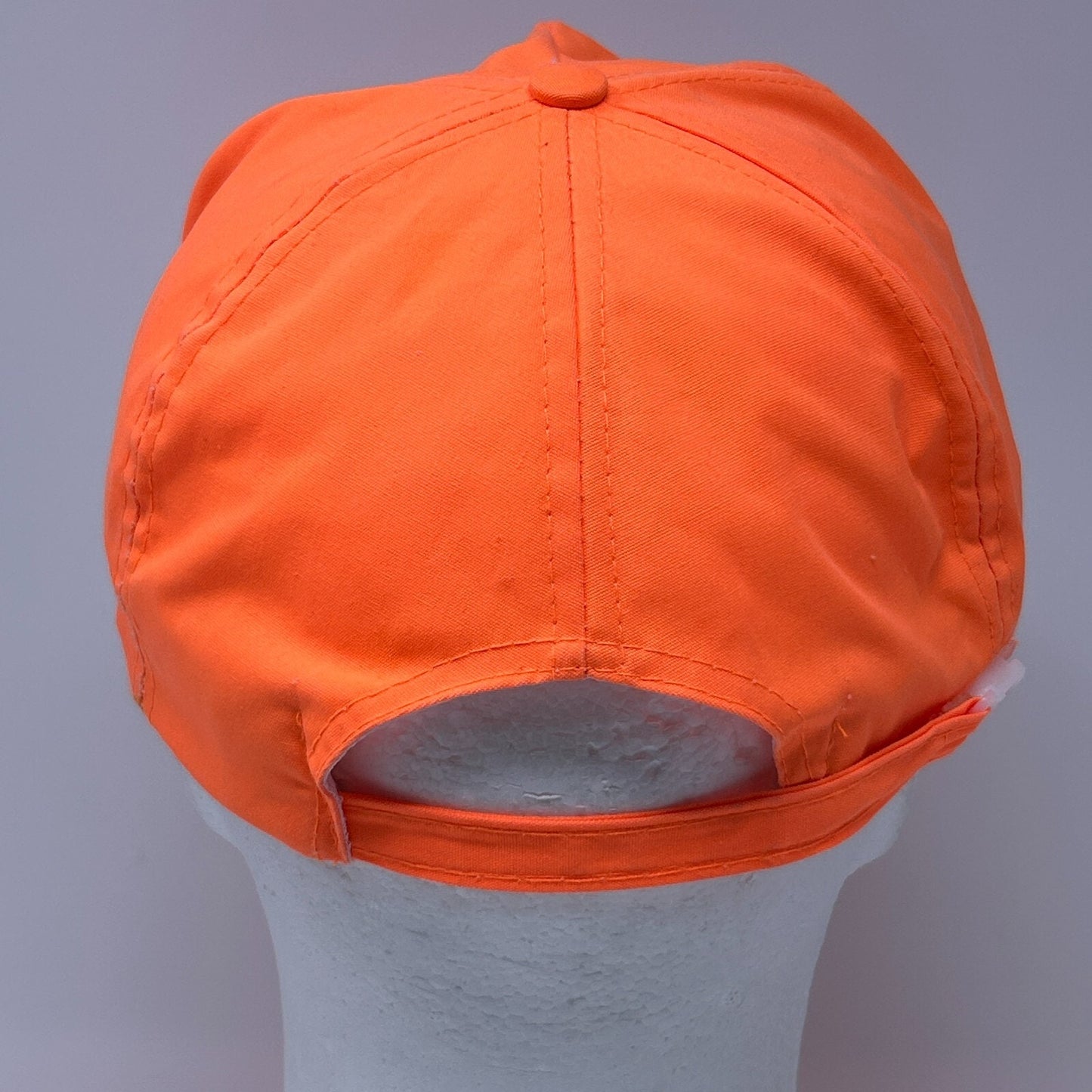 Vintage 90s 1994 Rose Bowl Game Staff Hat Cap Blaze Orange Wisconsin Badgers