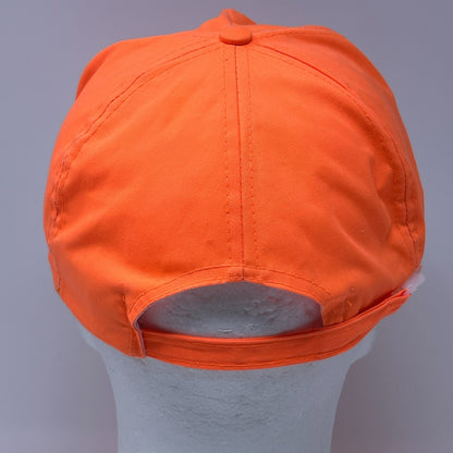 Vintage 90s 1994 Rose Bowl Game Staff Hat Cap Blaze Orange Wisconsin Badgers