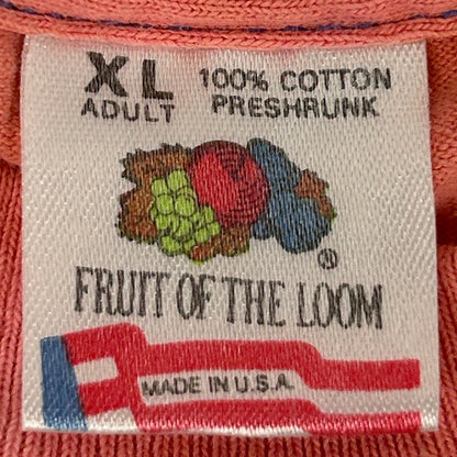 Vintage Hosea Feed the Hungry T Shirt Mens XL X-Large Orange Y2Ks Atlanta HFTH