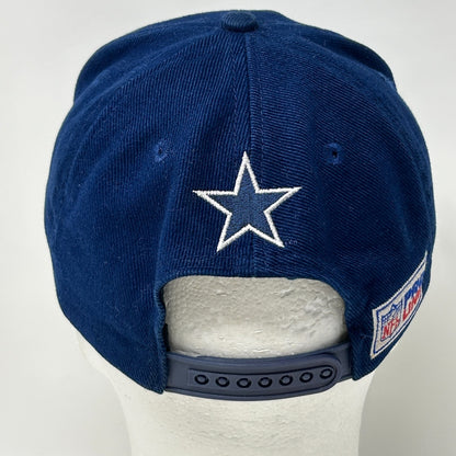 Vintage 90s Nike Dallas Cowboys Hat Cap Blue NFL Pro Line Snapback Swoosh