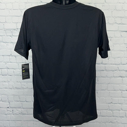 New Amsterdam Vodka T Shirt L Large Black Nike Dri Fit Short Sleeve Alcohol Tee