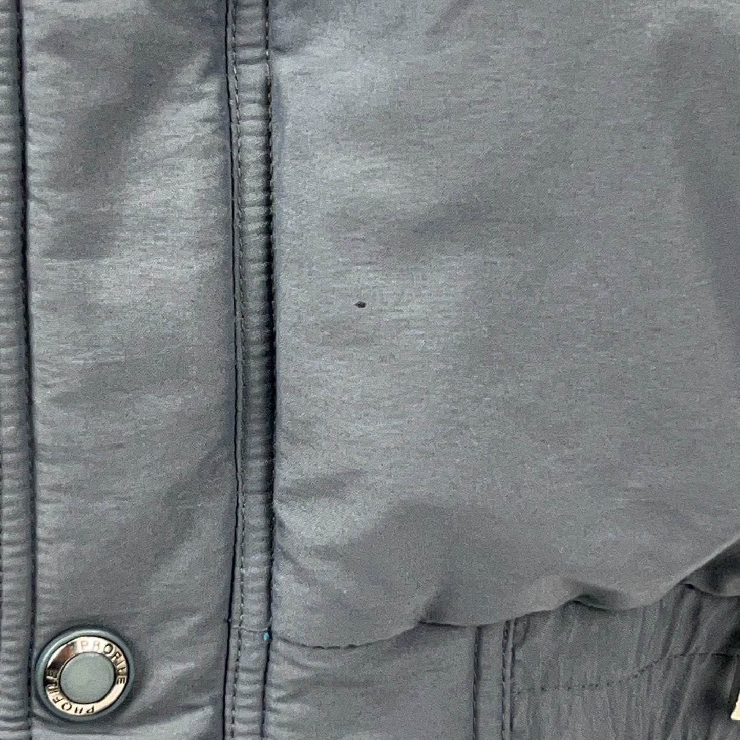 Vintage 80s 90s Profile Ski Jacket Coat Gray Skiing Skier Snowboarding L Large