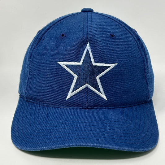 Vintage 90s Dallas Cowboys Hat Baseball Cap Blue NFL American Needle Snapback