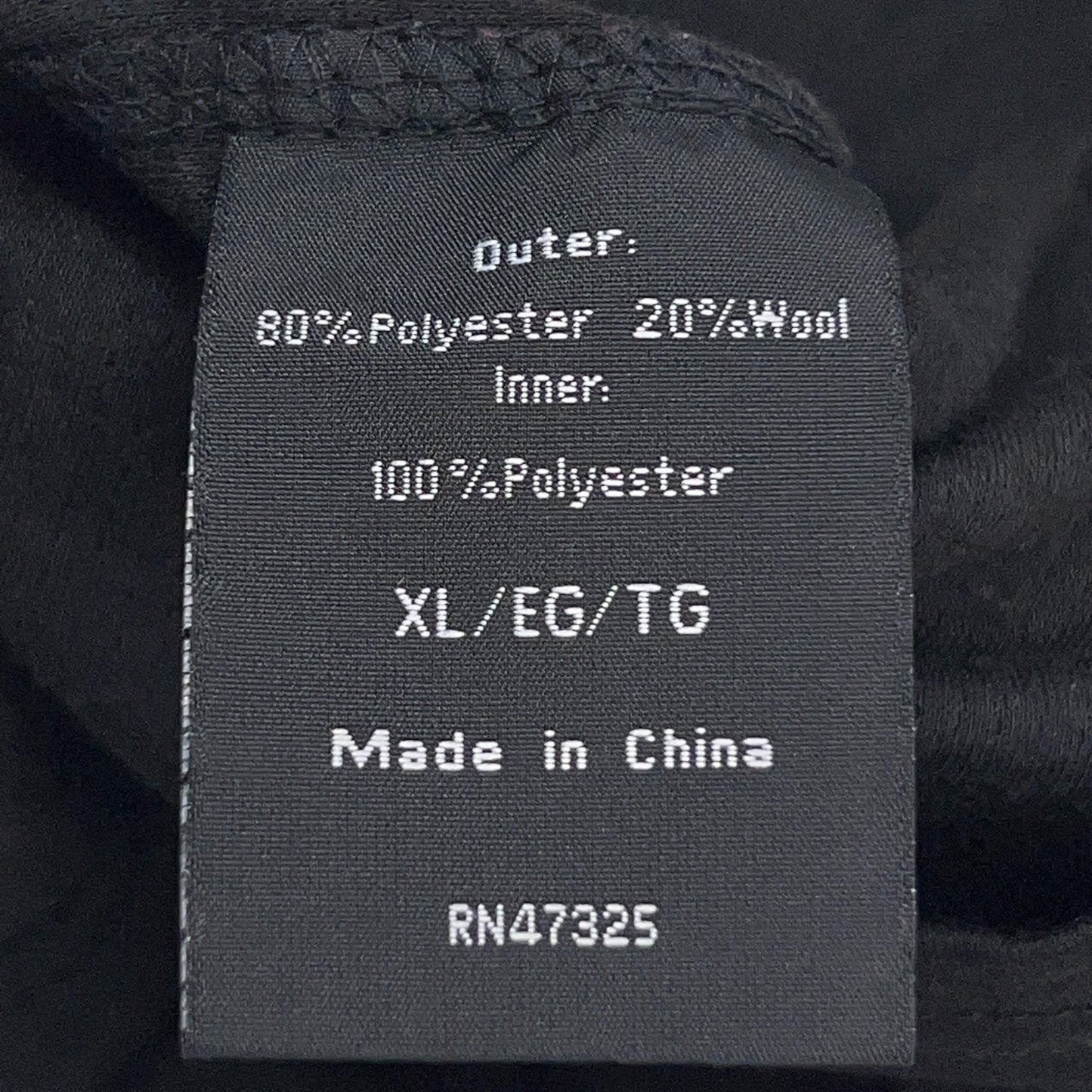 Omni-Wool Base Layer T Shirt L Large Black Long Sleeve Wool Blend Hiking Hiker