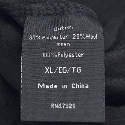 Omni-Wool Base Layer T Shirt L Large Black Long Sleeve Wool Blend Hiking Hiker
