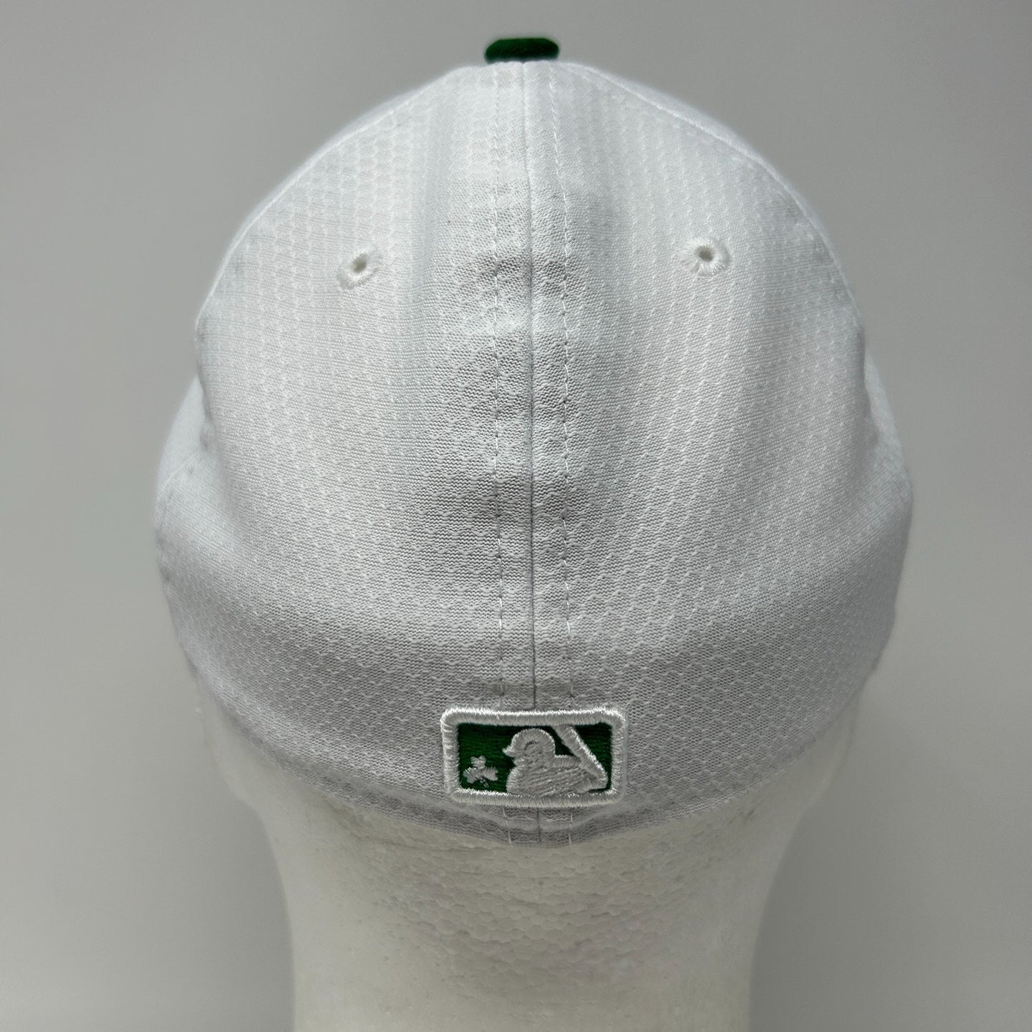 Los Angeles Dodgers St Patricks Day Hat Baseball Cap White New Era Fitted 6 7/8 - Neon Vintage