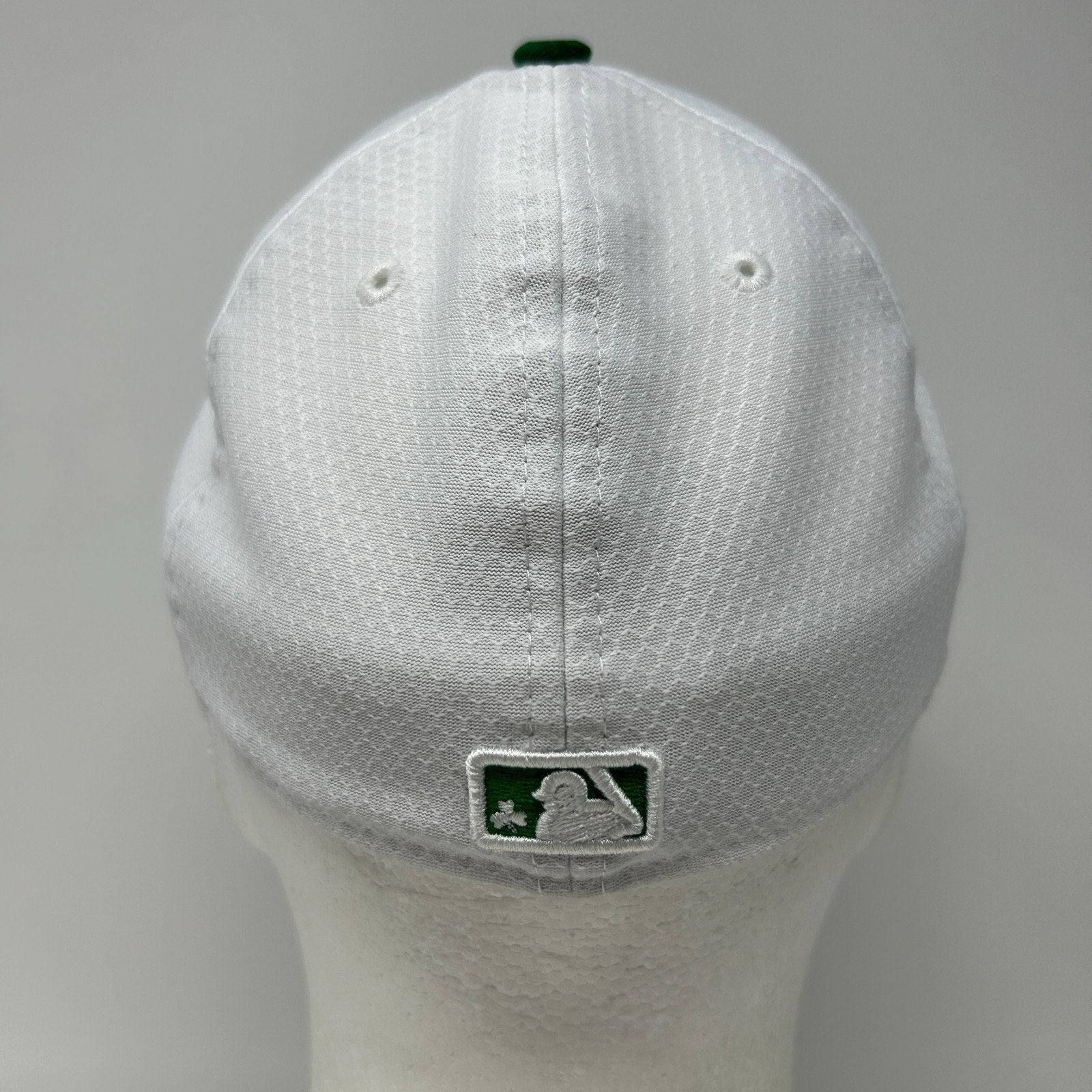 Los Angeles Dodgers St Patricks Day Hat Baseball Cap White New Era Fitted 6 7/8 - Neon Vintage
