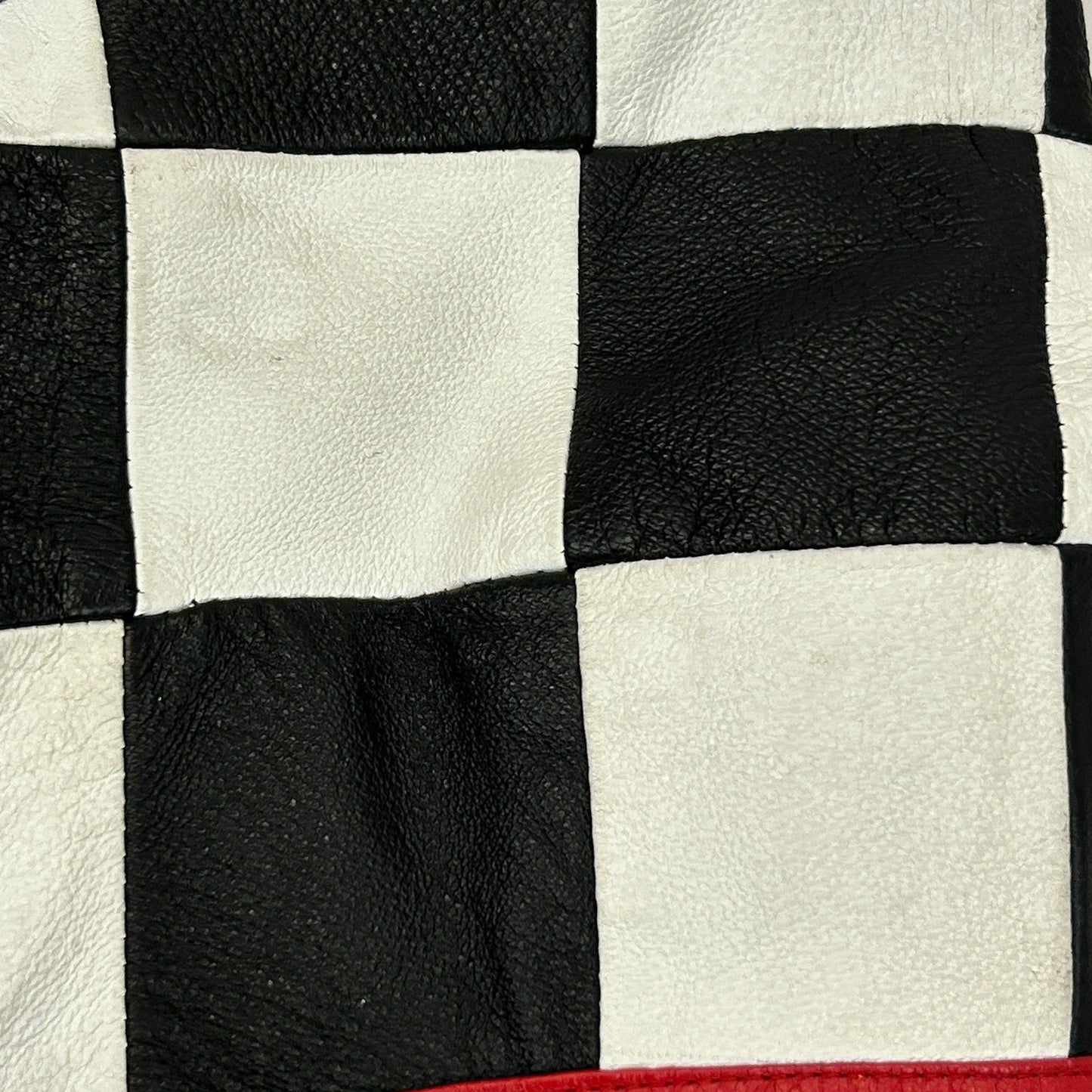 Vintage 90s Snoopy Peanuts Leather Bomber Jacket American Toons Black L Large