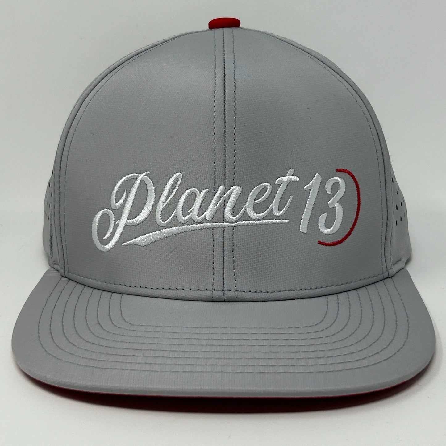 Planet 13 Las Vegas Hat Baseball Cap Marijuana Dispensary Weed Snapback Gray