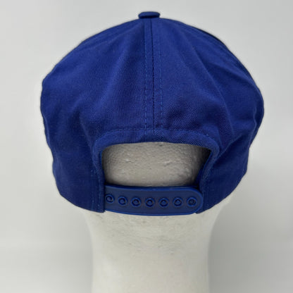 Vintage 90s 1992 Barcelona Olympics Hat Baseball Cap Summer Games Blue Snapback