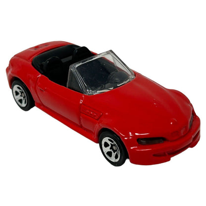 BMW M Roadster Hot Wheels Collectible Diecast Car Convertible Red Vintage Y2Ks