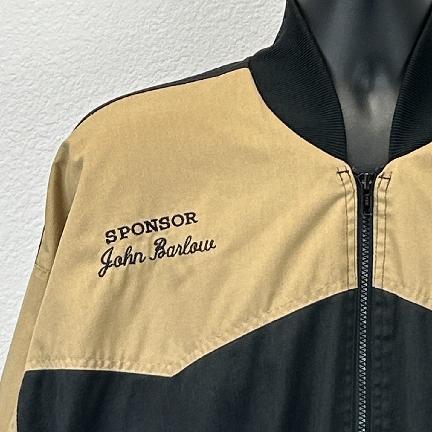 Vintage 90s Red Bluff Round Up Jacket 1996 Rodeo California PRCA Beige L Large