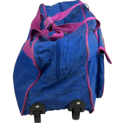 Sanrio Pochacco Travel Rolling Bag Vintage Y2Ks Handled Duffle Luggage 2000