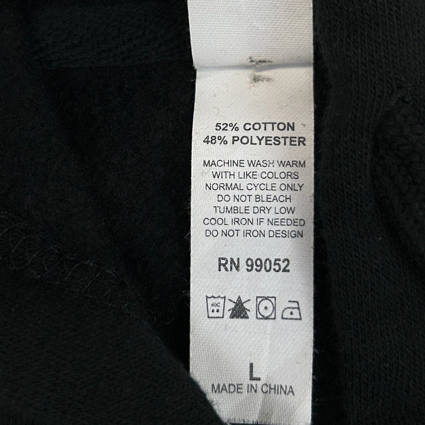 Star Wars Visions World Tour Crew Hoodie Hooded Sweatshirt Movie Black L Large