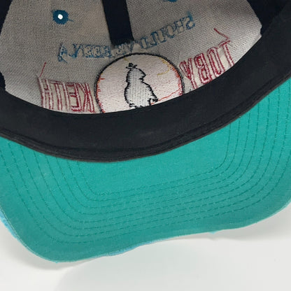Vintage 90s Toby Keith Should've Been Cowboy Hat Baseball Cap Snapback Bleach