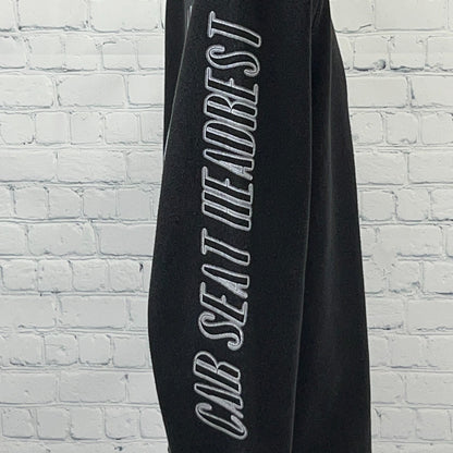 Car Seat Headrest Crows Sweatshirt Black Crewneck S Small Indie Rock Band Merch
