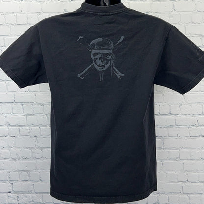 Vintage Pirates of the Caribbean T Shirt At Worlds End Las Vegas Black M Medium