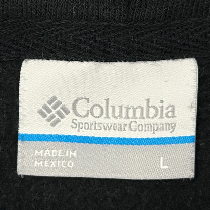 Columbia PFG Hoodie Hooded Sweatshirt Black Performance Fishing Gear L Large