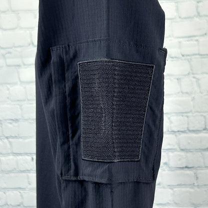 Under Armour Tactical Combat 1/4 Quarter Zip Shirt Blue Loose 1351792 M Medium