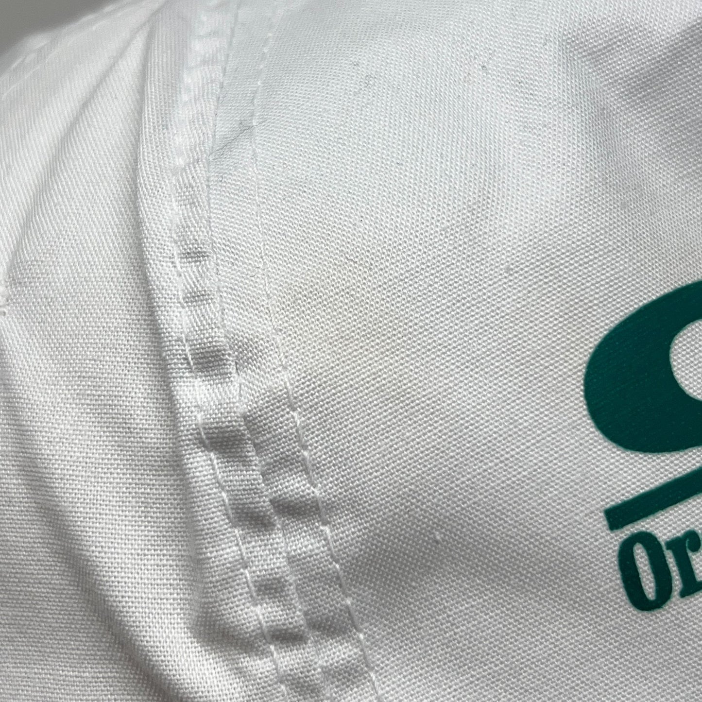 Vintage OSH Orchard Supply Hardware Hat Baseball Cap Rope Corded Snapback White