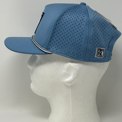 The Game Logo Trucker Hat Cap Blue Mesh Snapback 5 Panel A-Frame Rope Corded