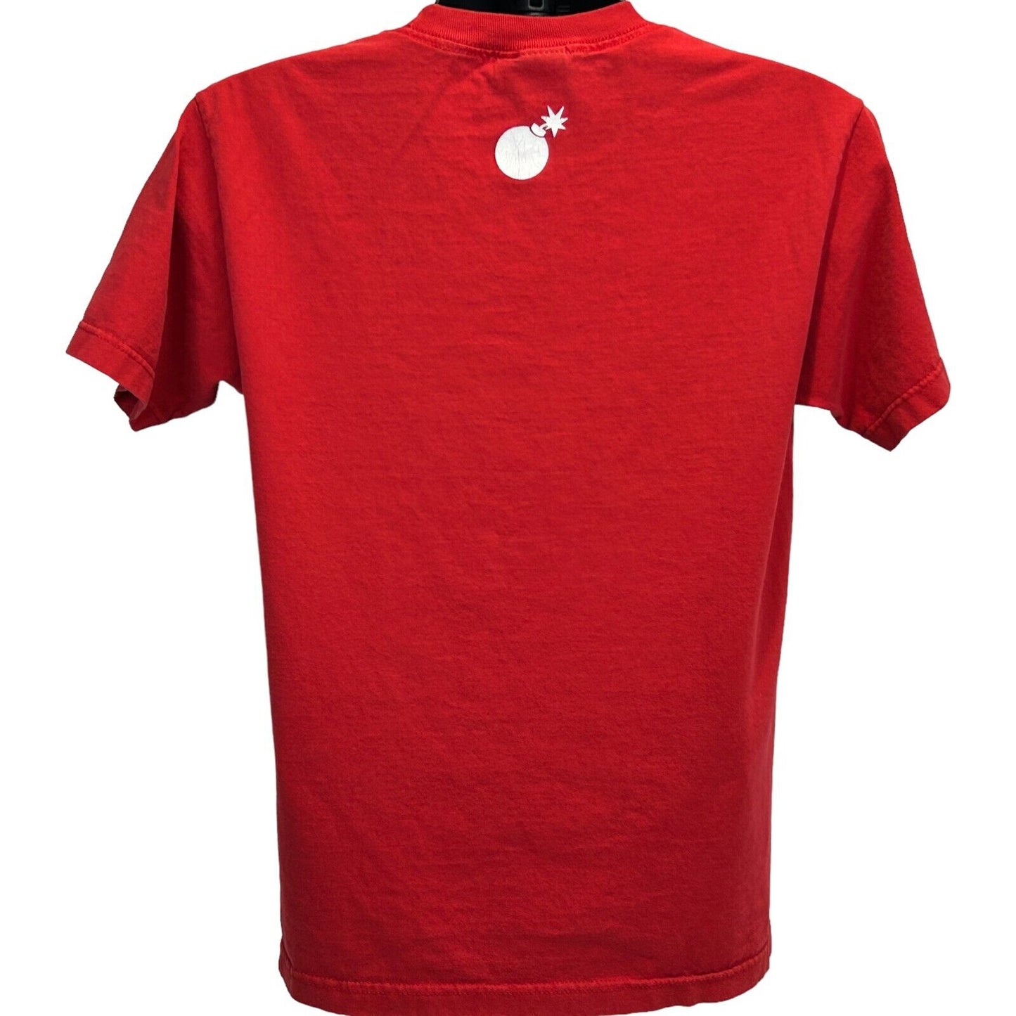 The Hundreds T Shirt Medium Streetwear Spellout Bomb Graphic Tee Mens Red