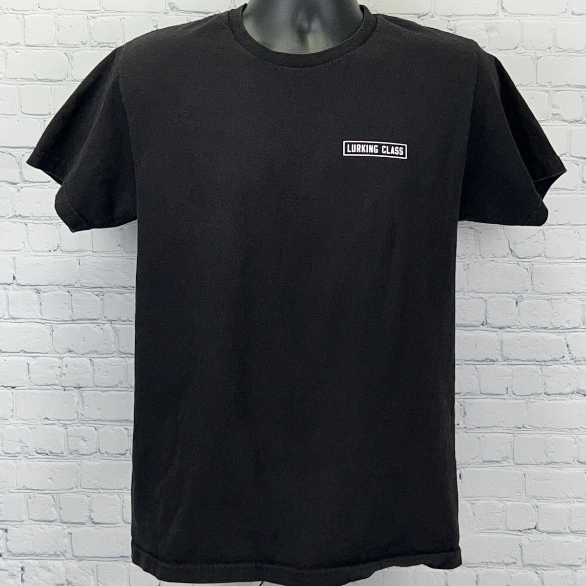 Lurking Class Sketchy Tank Free Your Mind Skull T Shirt M Medium Black Skater