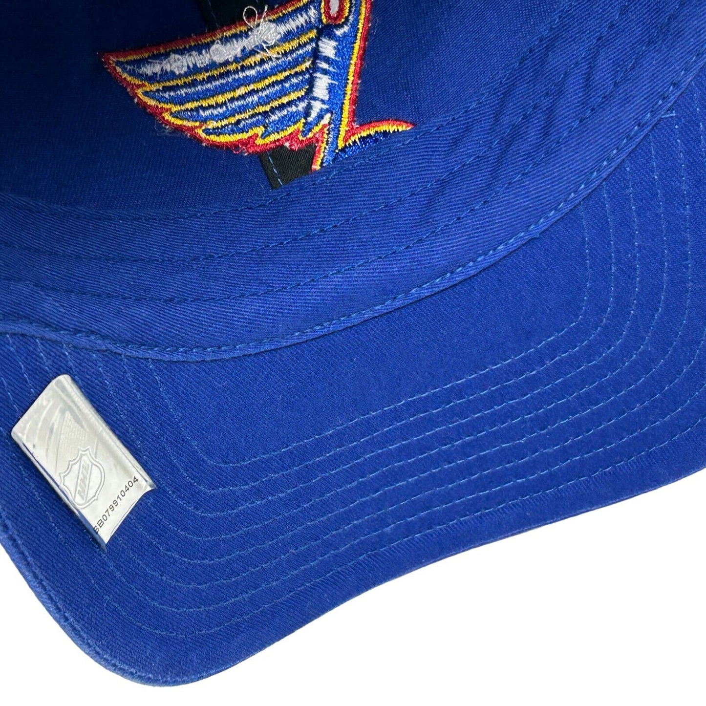 St Louis Blues Dad Hat NHL 47 Brand Vintage Hockey Blue Strapback Baseball Cap