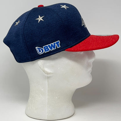 Alpine F1 Team Hat Baseball Cap Formula 1 BWT Patriotic New Era Snapback Blue