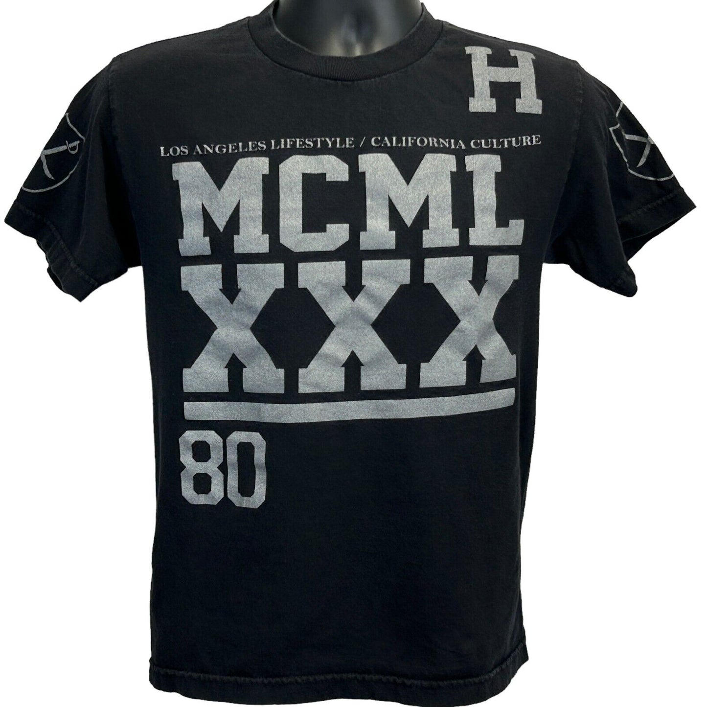 The Hundreds Blessed With the Best T Shirt Small Streetwear MCMLXXX Mens Black