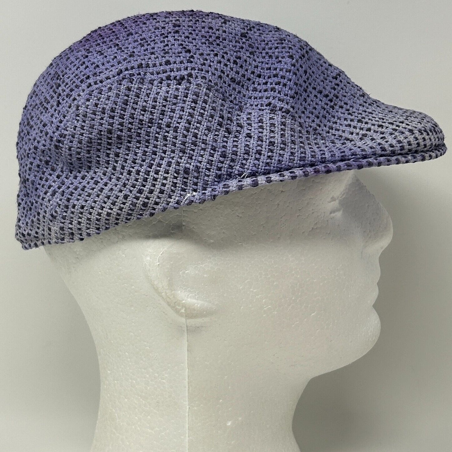 Lianri Dalian Flat Cap Hat Flex Fitted OSFM Newsboy Newsie Cabbie Purple