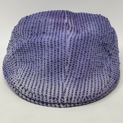 Lianri Dalian Flat Cap Hat Flex Fitted OSFM Newsboy Newsie Cabbie Purple