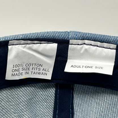 Vintage 90s Crown Royal Country Music Series 93 Hat Cap Western Strapback Blue