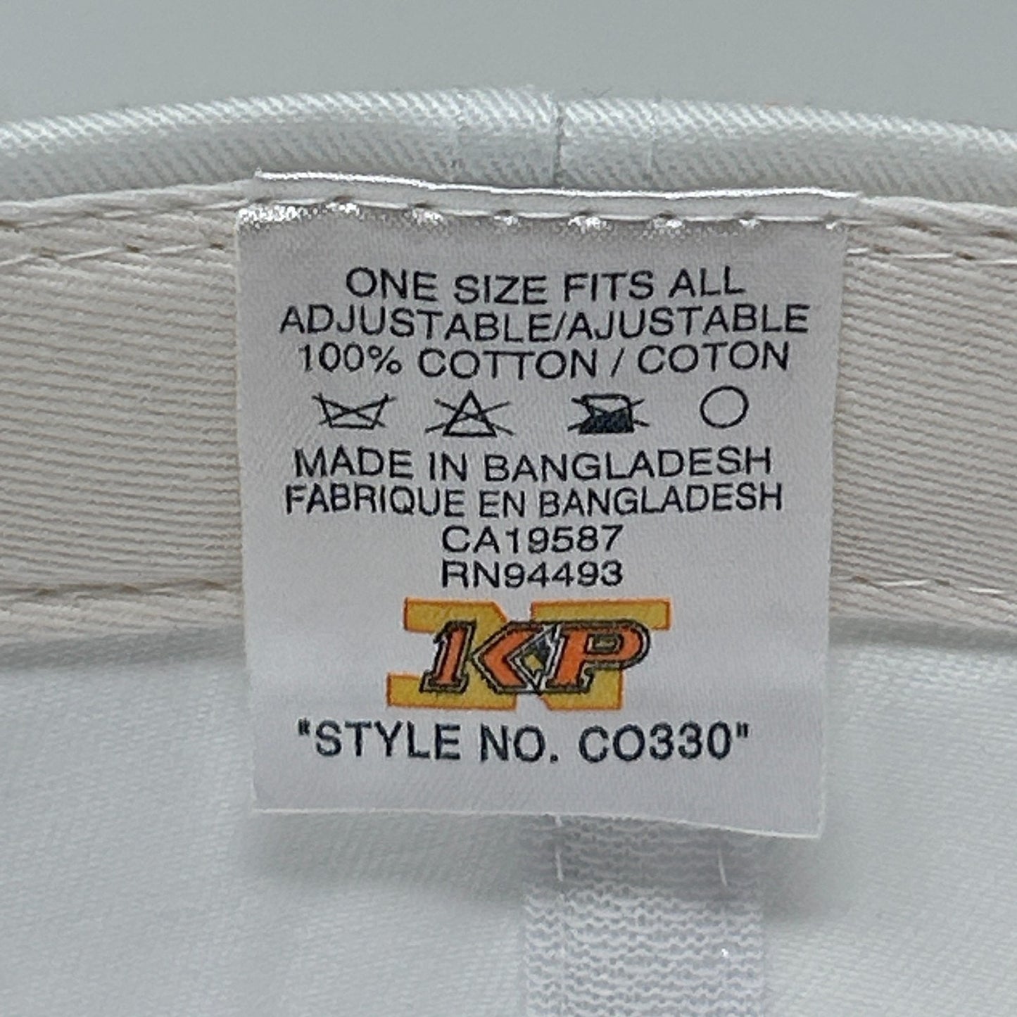 Vintage 90s Ohiopyle Pennsylvania Hat Baseball Cap 3 Bar Line Snapback White