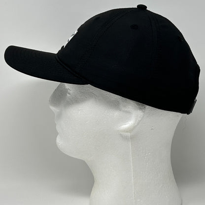 Surf Station St Augustine Florida Hat Cap Surfer Surfing 6 Panel Strapback Black