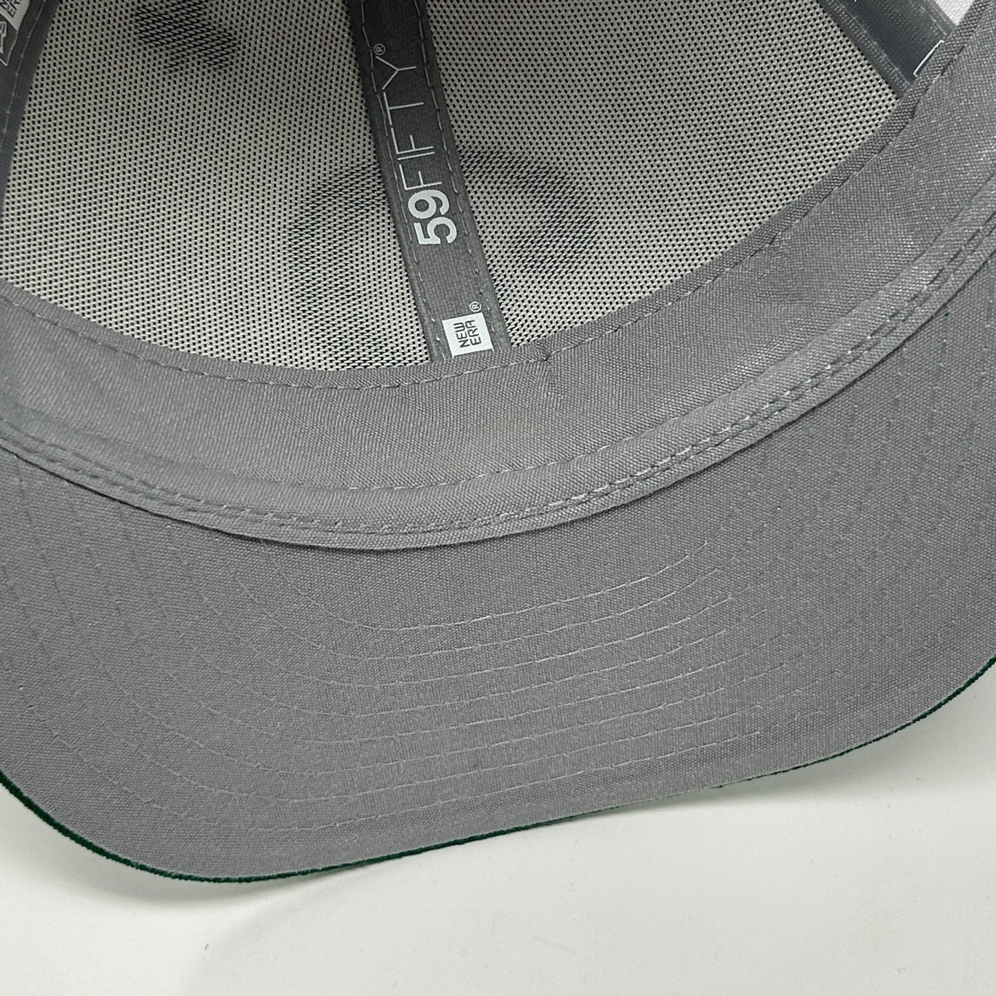 Los Angeles Dodgers St Patricks Day Hat Baseball Cap White New Era Fitted 6 7/8 - Neon Vintage