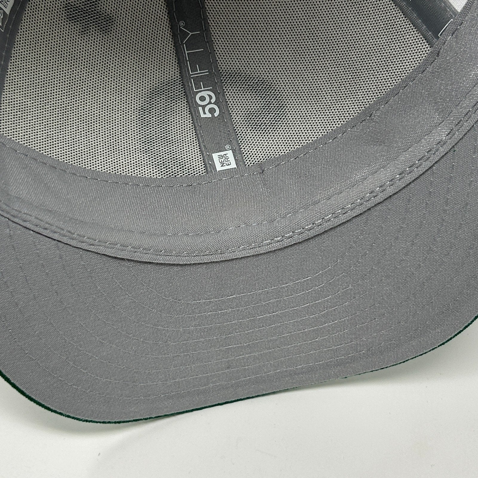 Los Angeles Dodgers St Patricks Day Hat Baseball Cap White New Era Fitted 6 7/8 - Neon Vintage