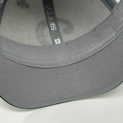 Los Angeles Dodgers St Patricks Day Hat Baseball Cap White New Era Fitted 6 7/8 - Neon Vintage