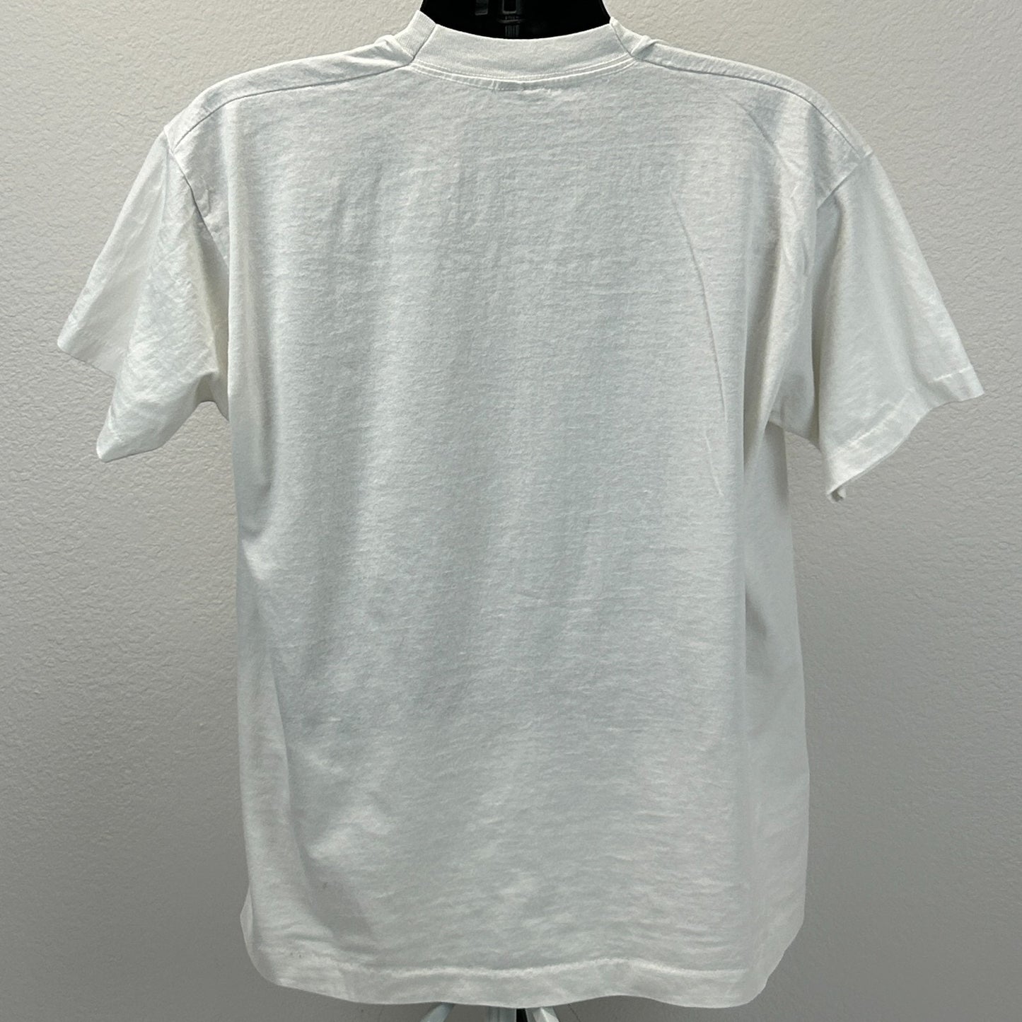 Vintage Walmart Seasons Greetings T Shirt Mens XL X-Large White 90s Christmas