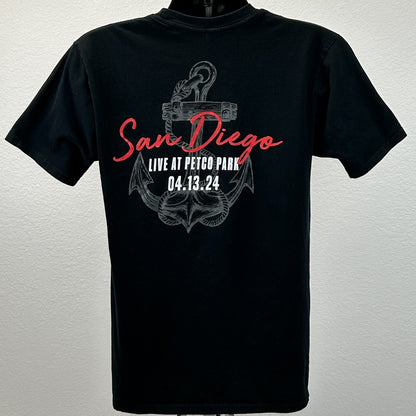 Sting and Billy Joel San Diego Concert T Shirt Mens M Medium Black 2024 Tour USA