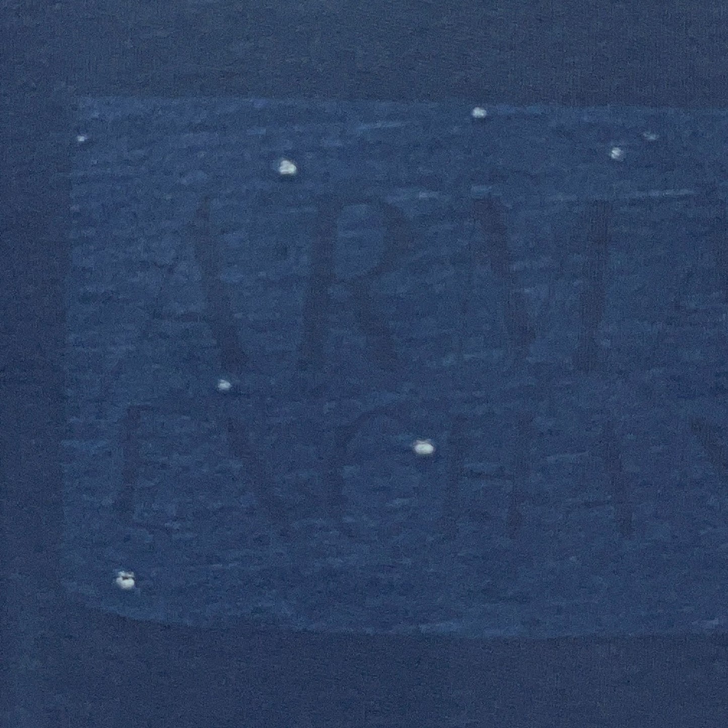 Armani Exchange Sweatshirt M Medium Navy Blue Logo Graphic Crewneck Pullover